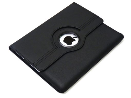 iPad Lederen 360 Case zwart