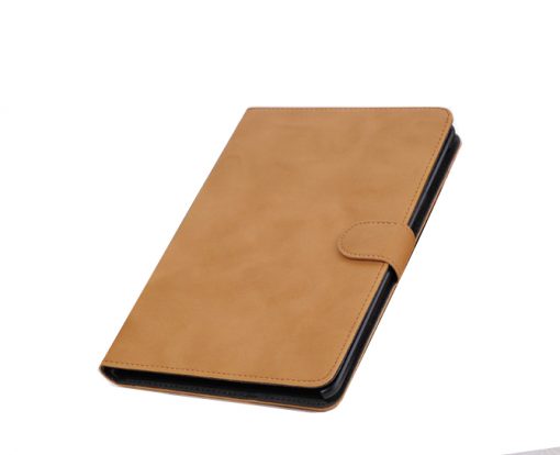 iPad Mini SuÃ¨de Stand Cover Camel Bruin