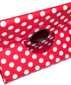 iPad Mini Polka Dots 360 Cover Rood