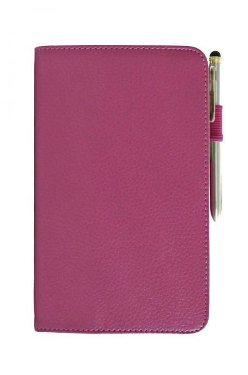 Samsung Galaxy Tab 3 7.0 Lederen Stand Case Roze