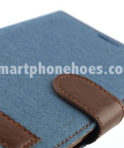 Samsung Galaxy Note 3 (N9000) Hoesje Jeans Style Donker Blauw