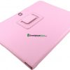 Samsung Galaxy Tab 3 10.1 Licht Roze PU-Lederen Stand Hoes
