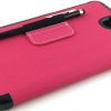 Samsung Galaxy Tab 3 7.0 Lederen Stand Cover Roze (exclusief styluspen)