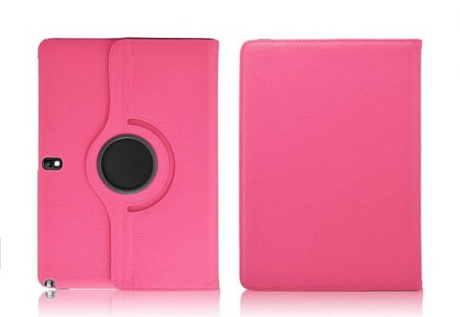 Samsung Galaxy Note 10.1 2014 Lederen 360 Cover Roze