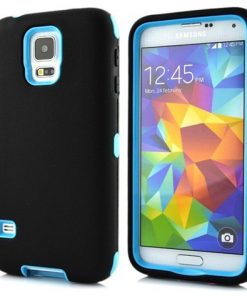 Samsung Galaxy S5 Combo Hoesje Zwart Blauw