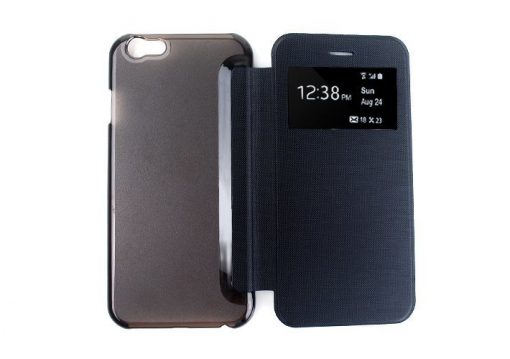 iPhone 6 view Cover zwart