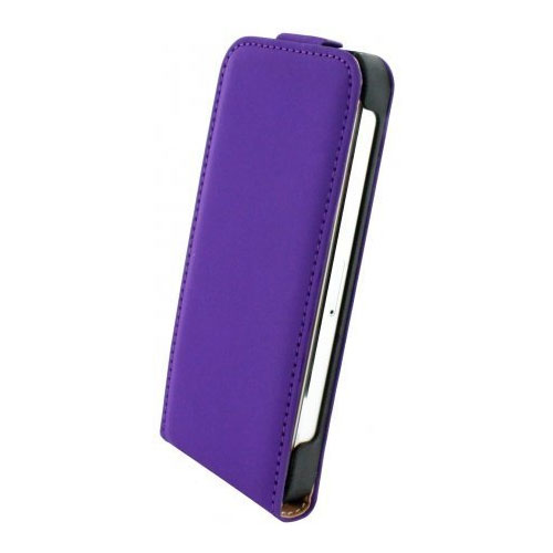 Mobiparts Premium Flip Case Purple iPhone 6