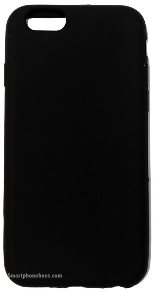 iPhone 6 Hoesje Siliconen Zwart.
