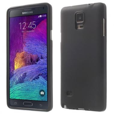 Samsung Galaxy Note 4 Hoesje TPU Zwart