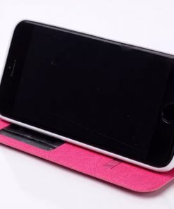 iPhone 6 Plus Flip Cover Roze.