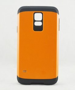 Samsung Galaxy S5 Hoesje Slim Armor Licht Oranje.
