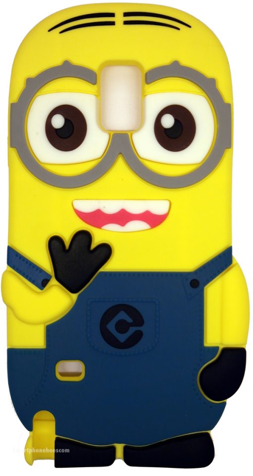 Samsung Galaxy Note 4 Hoesje Despicable Me Donker Blauw