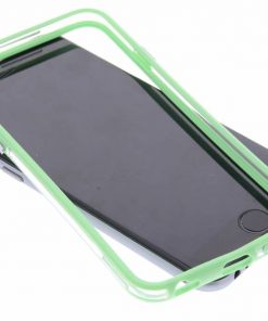 iPhone 6 Tranparante groene bumper