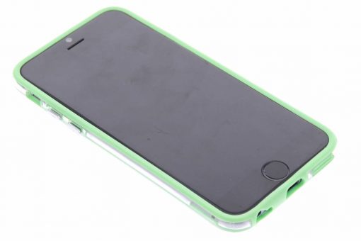 iPhone 6 Tranparante groene bumper
