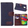 Samsung Galaxy Note 4 Jeans Style Donker Blauw