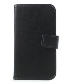 Samsung Galaxy S5 Wallet Book Case Zwart