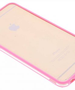 iPhone 6 Plus Fuchsia transparante bumper