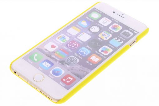 iPhone 6 Plus Geel effen hardcase hoesje
