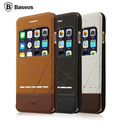 iPhone 6 Baseus Flip Case Bruin.