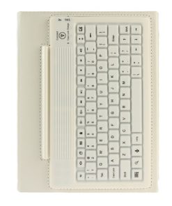Samsung Galaxy Tab 4 10.1 bluetooth keyboard stand case Wit