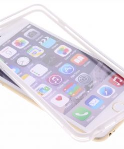 iPhone 6 Plus Wit transparante bumper