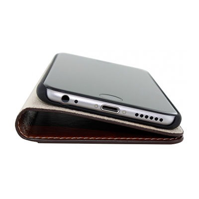 Mobiparts Excellent Wallet Oaked Cognac iPhone 6