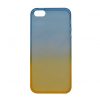 Apple iPhone 6 Transparant kleurige hoes Donkerblauw/Geel
