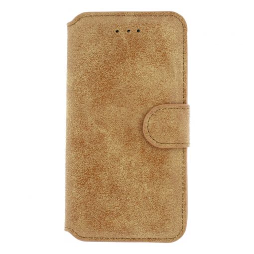 Xccess Wallet Book Stand Case Vintage Light Brown iPhone 6/6S