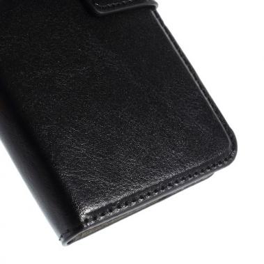 Samsung Galaxy S6 Edge Wallet Hoesje Zwart