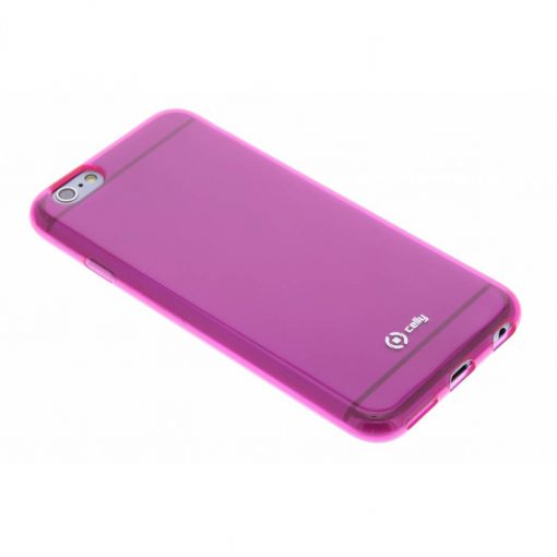 Celly Gelskin Apple iPhone Silliconen hoes 6 / 6S - Roze