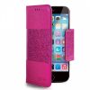 Celly Glitty Booktype case Apple iPhone 6 / 6S - Roze
