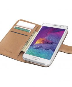 Celly Wally Samsung Galaxy S6 Booktype Case - Zwart