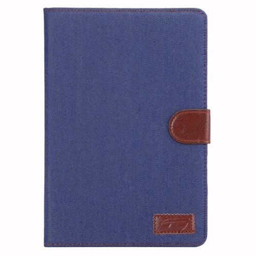 iPad Mini 4 Cover Jeans Style Blauw