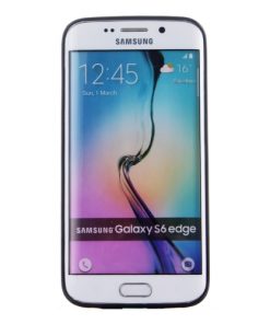 Samsung Galaxy S6 Edge Hoesje Acryl Zwart