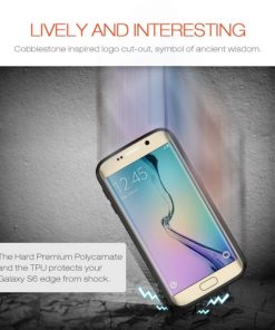 Samsung Galaxy S6 Edge Backcover Combo Zwart