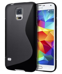 Samsung galaxy s5 Zwart S-line TPU hoesje