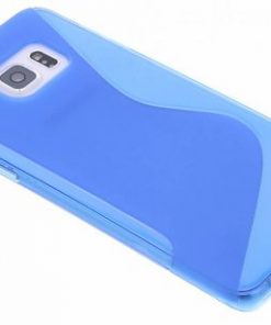 Samsung galaxy S6 Blauw S-line TPU Hoesje