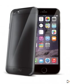 Celly Gelskin Apple iPhone 6 PLUS Siliconen - Zwart/Transparant