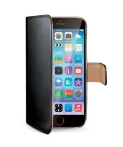 Celly Wally Apple iPhone 6S PLUS Booktype Case - Zwart