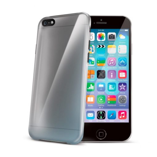 Celly Gelskin Apple iPhone 6 PLUS Siliconen - Zwart/Transparant