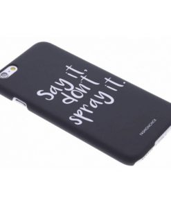 Fashionchick Don't Spray It Hardcover Black iPhone 6/6S