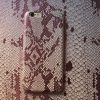 Apple iPhone 6 / 6S Slangen Design Hardcase Hoesje - Roze