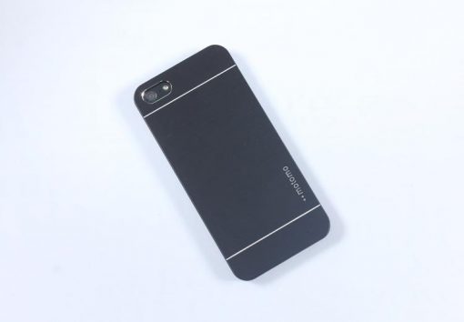 Apple iPhone 6 / 6S Plus Brushed Aluminium Hardcase Motomo