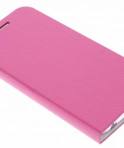 Anymode Booktype Samsung Galaxy S6 Edge - Roze