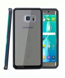 Samsung Galaxy S6 Edge Plus Supcase TPU - Zwart/Transparant