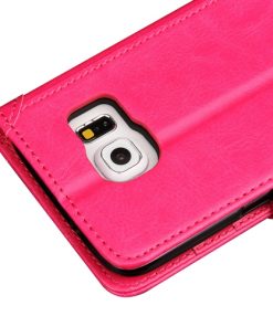 Samsung Galaxy S7 Edge Wallet Hoesje Roze