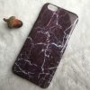 Apple iPhone 6 / 6S Marmer TPU & Siliconen case Zwart-0