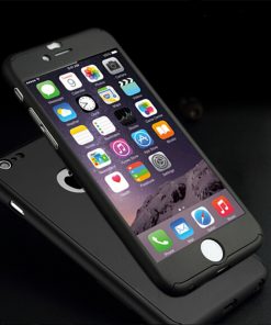 Apple iPhone 7 360 bescherming hardcase Metallic Rood-126444