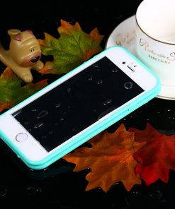 Ultradunne Waterdichte Hoes voor Apple iPhone 6/6S Plus Groen/Wit-126585