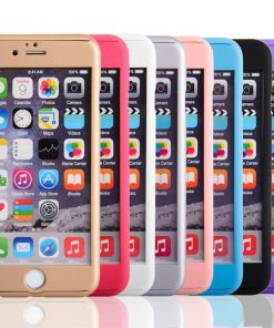 Apple iPhone 7 360 bescherming hardcase Metallic Rood-126450